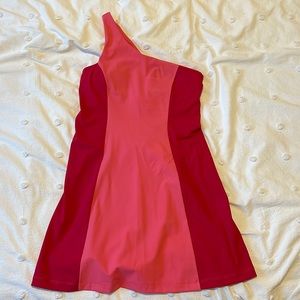 Outdoor Voices one shoulder exercise dress. New with tags!